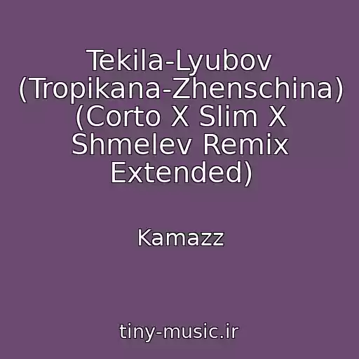 کاور آهنگ Tekila-Lyubov (Tropikana-Zhenschina) (Corto X Slim X Shmelev Remix Extended) از Kamazz
