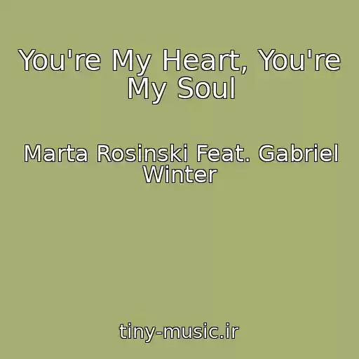 کاور آهنگ You're My Heart, You're My Soul از Marta Rosinski Feat. Gabriel Winter