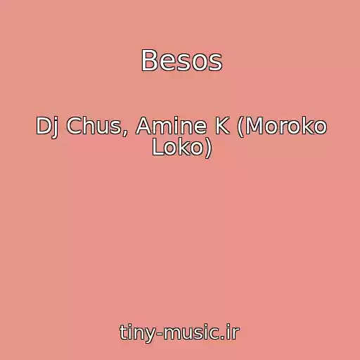 کاور آهنگ Besos از Dj Chus, Amine K (Moroko Loko)