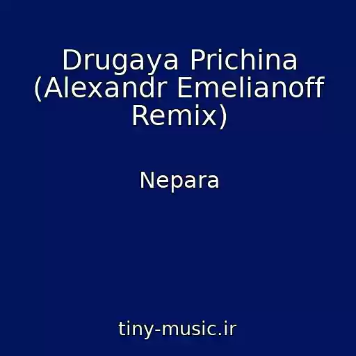کاور آهنگ Drugaya Prichina (Alexandr Emelianoff Remix) از Nepara