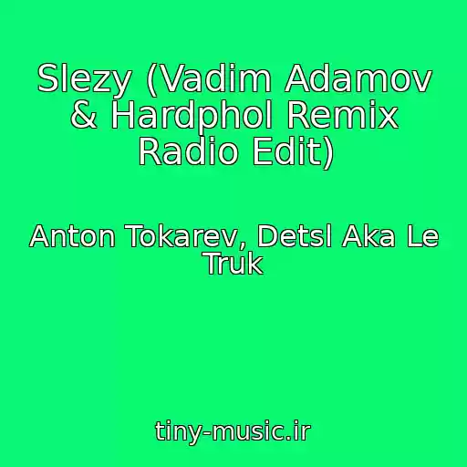 کاور آهنگ Slezy (Vadim Adamov & Hardphol Remix Radio Edit) از Anton Tokarev, Detsl Aka Le Truk