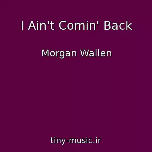 کاور آهنگ I Ain't Comin' Back از Morgan Wallen