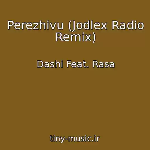 کاور آهنگ Perezhivu (Jodlex Radio Remix) از Dashi Feat. Rasa