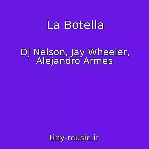 کاور آهنگ La Botella از Dj Nelson, Jay Wheeler, Alejandro Armes