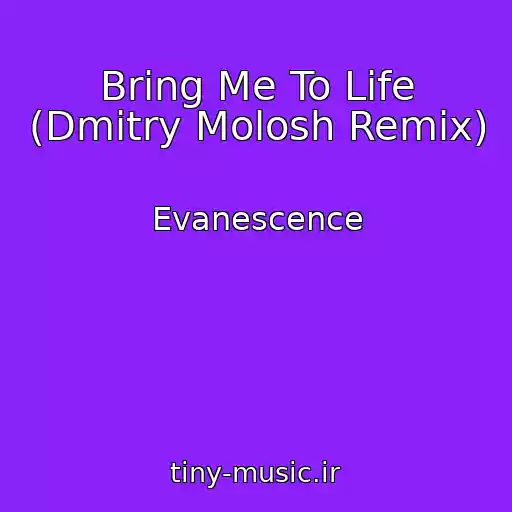 کاور آهنگ Bring Me To Life (Dmitry Molosh Remix) از Evanescence