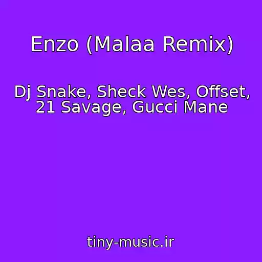 کاور آهنگ Enzo (Malaa Remix) از Dj Snake, Sheck Wes, Offset, 21 Savage, Gucci Mane