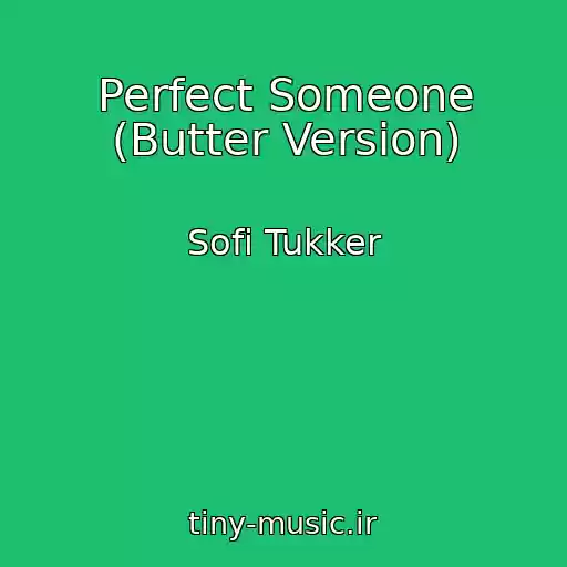کاور آهنگ Perfect Someone (Butter Version) از Sofi Tukker