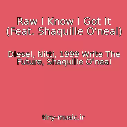 کاور آهنگ Raw I Know I Got It (Feat. Shaquille O'neal) از Diesel, Nitti, 1999 Write The Future, Shaquille O'neal