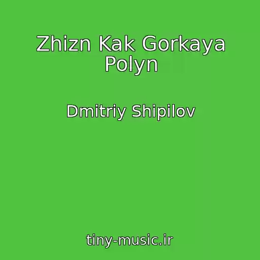 کاور آهنگ Zhizn Kak Gorkaya Polyn از Dmitriy Shipilov