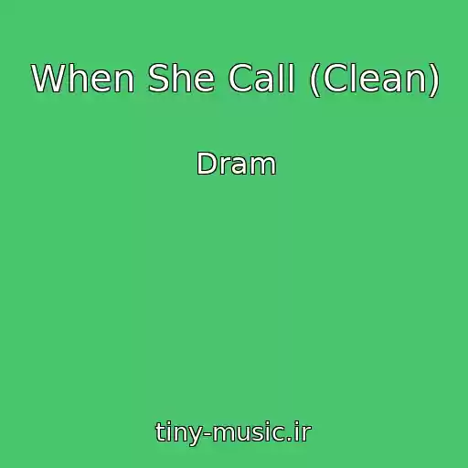 کاور آهنگ When She Call (Clean) از Dram