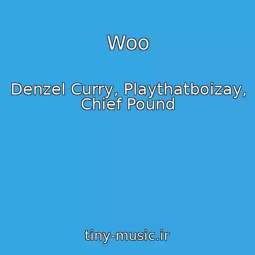کاور آهنگ Woo از Denzel Curry, Playthatboizay, Chief Pound
