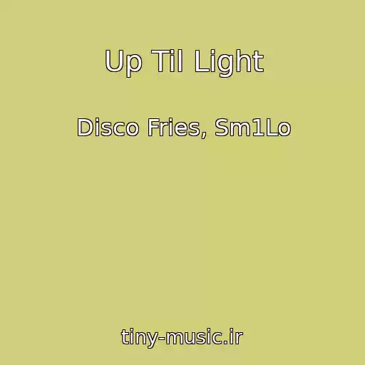 کاور آهنگ Up Til Light از Disco Fries, Sm1Lo