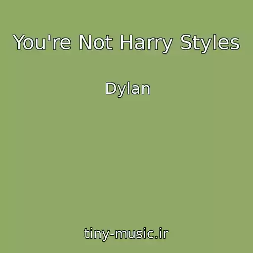 کاور آهنگ You're Not Harry Styles از Dylan