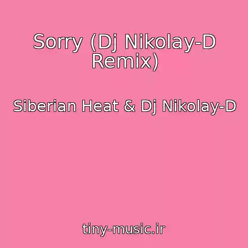 کاور آهنگ Sorry (Dj Nikolay-D Remix) از Siberian Heat & Dj Nikolay-D