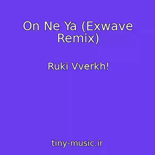 کاور آهنگ On Ne Ya (Exwave Remix) از Ruki Vverkh!