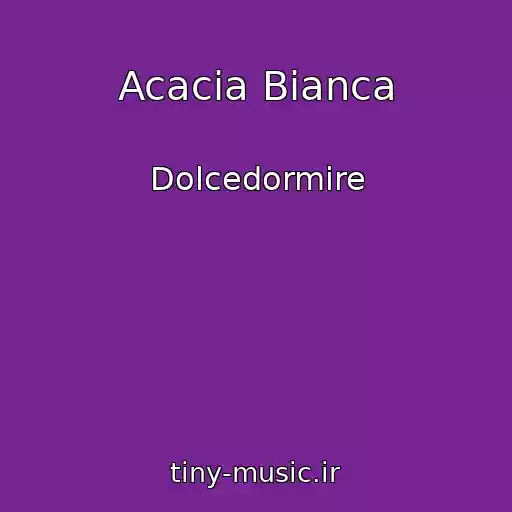 کاور آهنگ Acacia Bianca از Dolcedormire