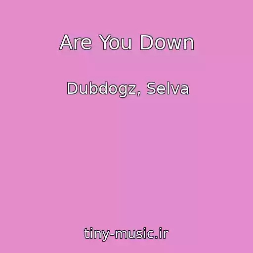 کاور آهنگ Are You Down از Dubdogz, Selva
