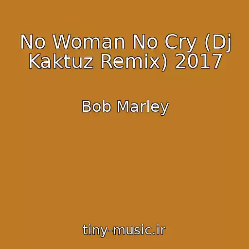 کاور آهنگ No Woman No Cry (Dj Kaktuz Remix) 2017 از Bob Marley