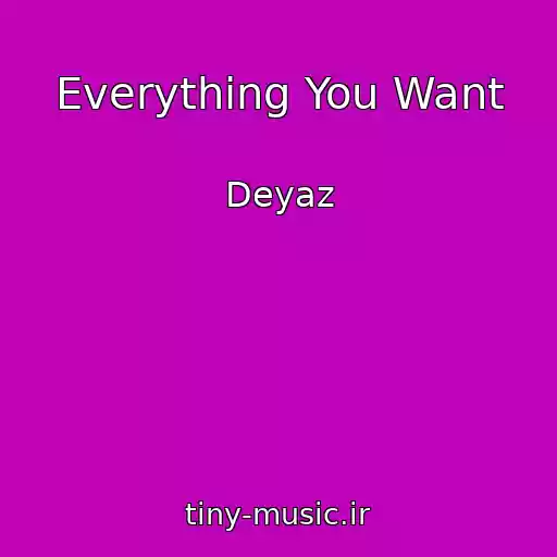 کاور آهنگ Everything You Want از Deyaz