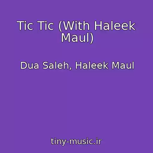 کاور آهنگ Tic Tic (With Haleek Maul) از Dua Saleh, Haleek Maul