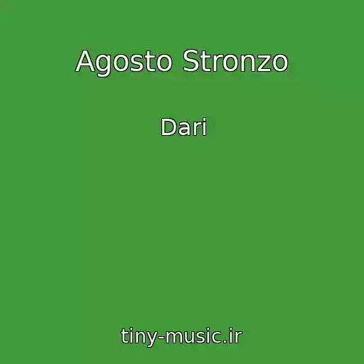 کاور آهنگ Agosto Stronzo از Dari