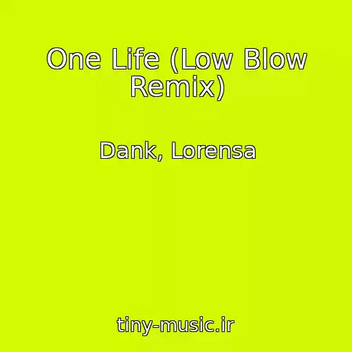 کاور آهنگ One Life (Low Blow Remix) از Dank, Lorensa