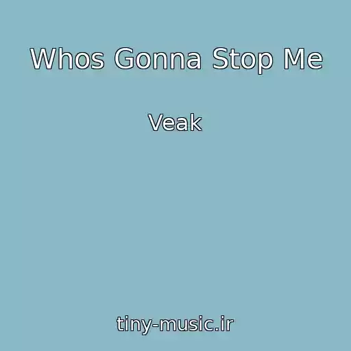 کاور آهنگ Whos Gonna Stop Me از Veak