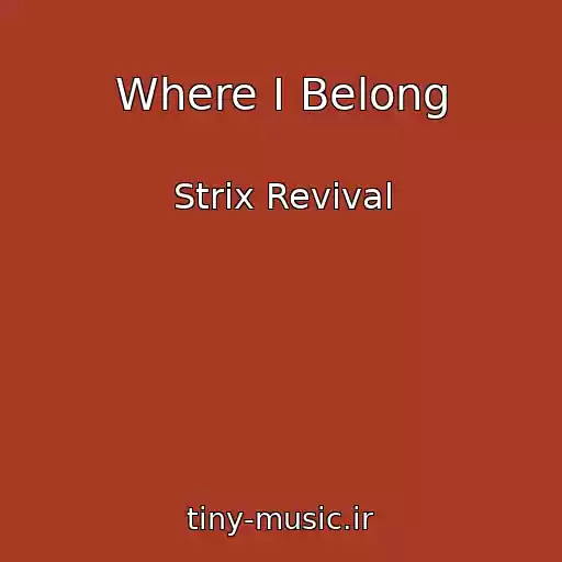 کاور آهنگ Where I Belong از Strix Revival