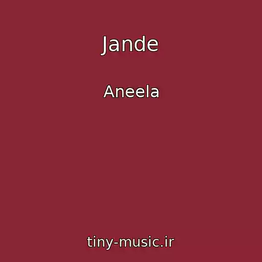 کاور آهنگ Jande از Aneela