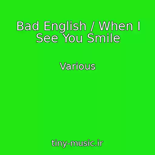 کاور آهنگ Bad English / When I See You Smile از Various