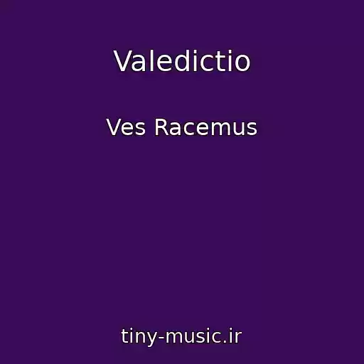 کاور آهنگ Valedictio از Ves Racemus