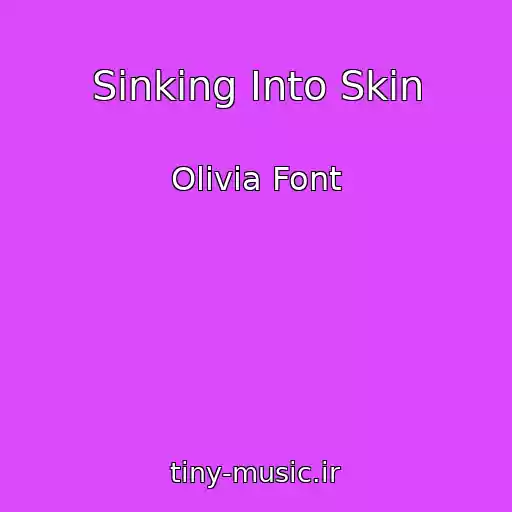 کاور آهنگ Sinking Into Skin از Olivia Font