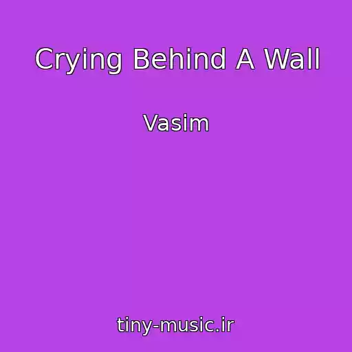 کاور آهنگ Crying Behind A Wall از Vasim
