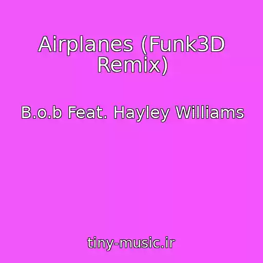 کاور آهنگ Airplanes (Funk3D Remix) از B.o.b Feat. Hayley Williams