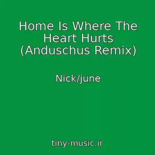کاور آهنگ Home Is Where The Heart Hurts (Anduschus Remix) از Nick/june