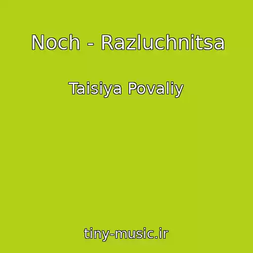 کاور آهنگ Noch - Razluchnitsa از Taisiya Povaliy