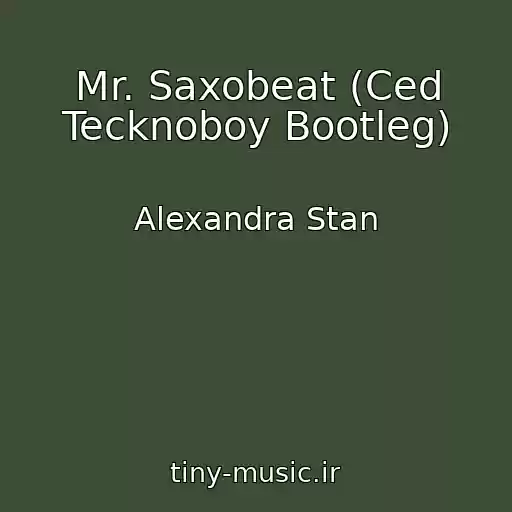 کاور آهنگ Mr. Saxobeat (Ced Tecknoboy Bootleg) از Alexandra Stan