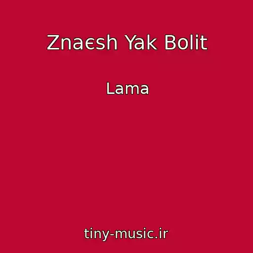 کاور آهنگ Znaєsh Yak Bolit از Lama