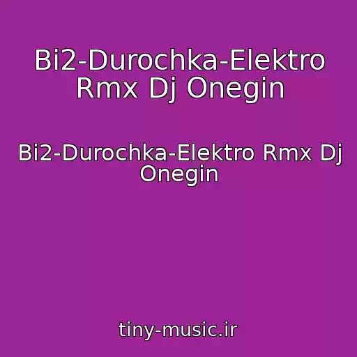 کاور آهنگ Bi2-Durochka-Elektro Rmx Dj Onegin از Bi2-Durochka-Elektro Rmx Dj Onegin