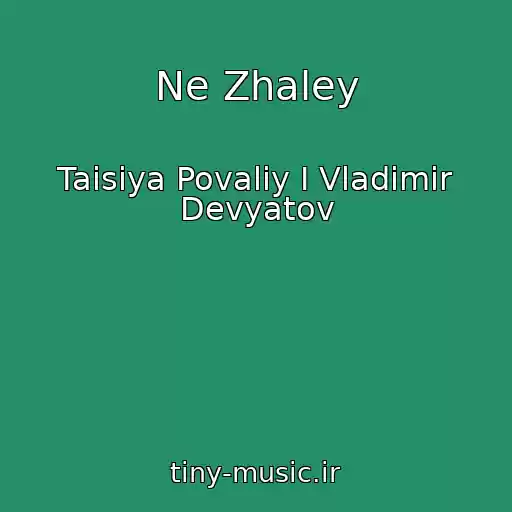 کاور آهنگ Ne Zhaley از Taisiya Povaliy I Vladimir Devyatov