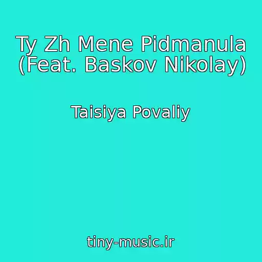 کاور آهنگ Ty Zh Mene Pidmanula (Feat. Baskov Nikolay) از Taisiya Povaliy
