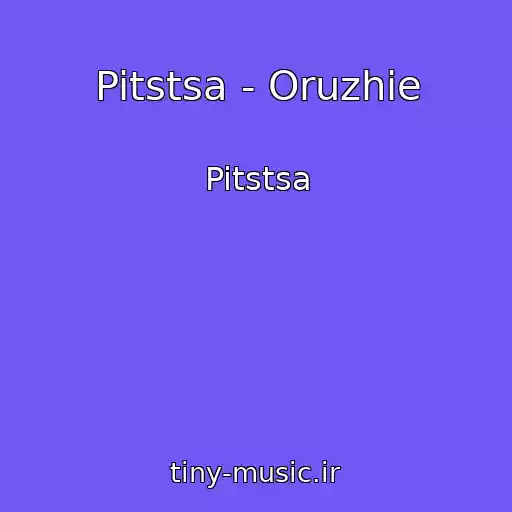 کاور آهنگ Pitstsa - Oruzhie از Pitstsa