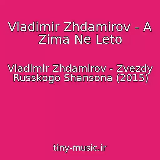 کاور آهنگ Vladimir Zhdamirov - A Zima Ne Leto از Vladimir Zhdamirov - Zvezdy Russkogo Shansona (2015)