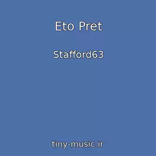 کاور آهنگ Eto Pret از Stafford63