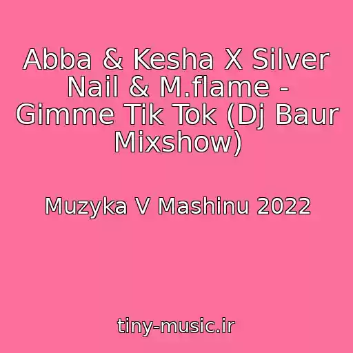 کاور آهنگ Abba & Kesha X Silver Nail & M.flame - Gimme Tik Tok (Dj Baur Mixshow) از Muzyka V Mashinu 2022
