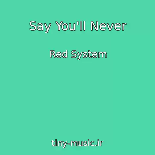 کاور آهنگ Say You'll Never از Red System