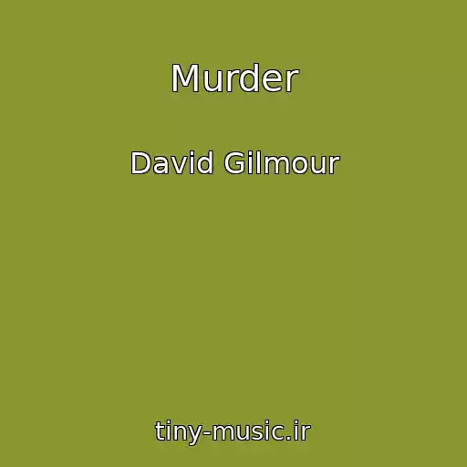 کاور آهنگ Murder از David Gilmour