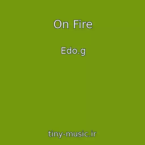 کاور آهنگ On Fire از Edo.g