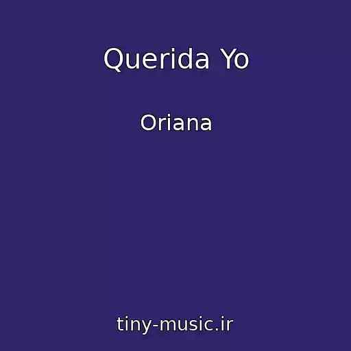 کاور آهنگ Querida Yo از Oriana