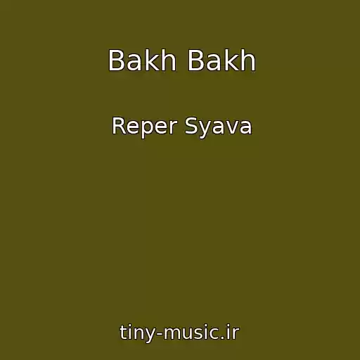 کاور آهنگ Bakh Bakh از Reper Syava